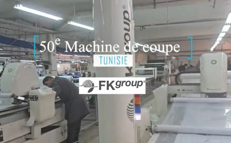 L'installation de la 50ᵉ machine de coupe en Tunisie